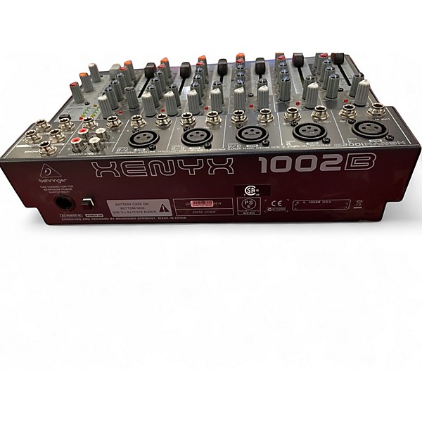 Used Behringer xenyx 1002B Line Mixer