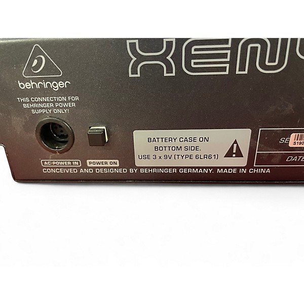 Used Behringer xenyx 1002B Line Mixer