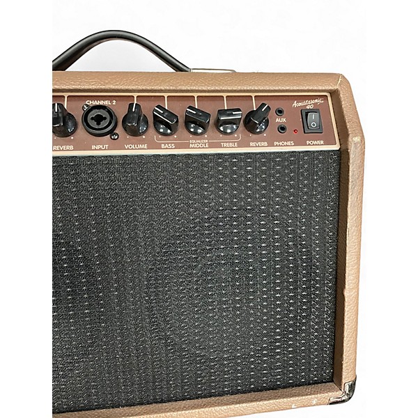 Used Fender Acoustasonic Jr 40W Acoustic Guitar Combo Amp