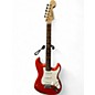 Used Starcaster by Fender Stratocaster Fire Red Solid Body Electric Guitar thumbnail
