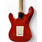Used Starcaster by Fender Stratocaster Fire Red Solid Body Electric Guitar