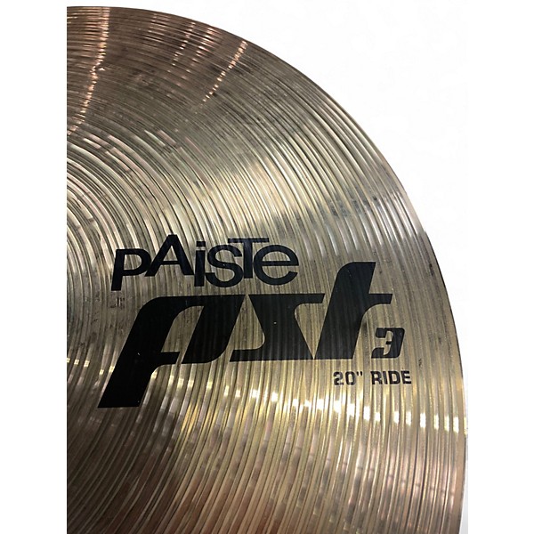 Used Paiste 20in PST3 Ride Cymbal