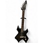 Used 2002 B.C. Rich Bronze Series Warlock Black Solid Body Electric Guitar thumbnail