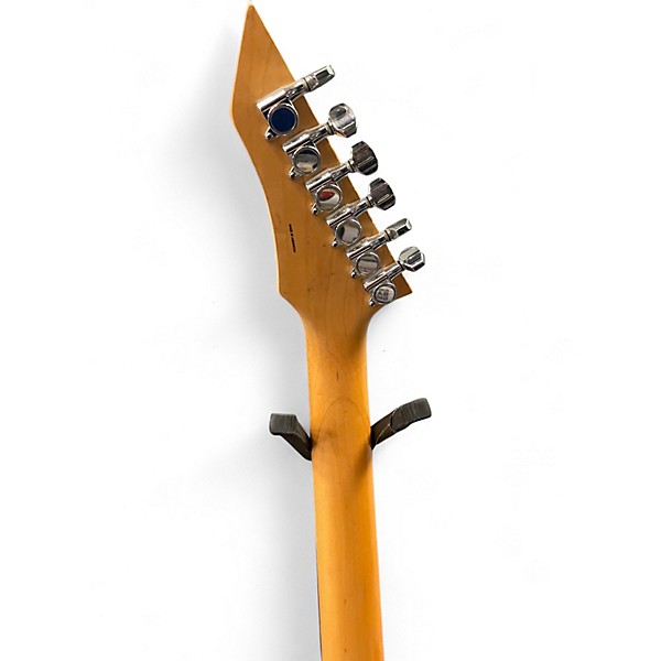 Used 2002 B.C. Rich Bronze Series Warlock Black Solid Body Electric Guitar