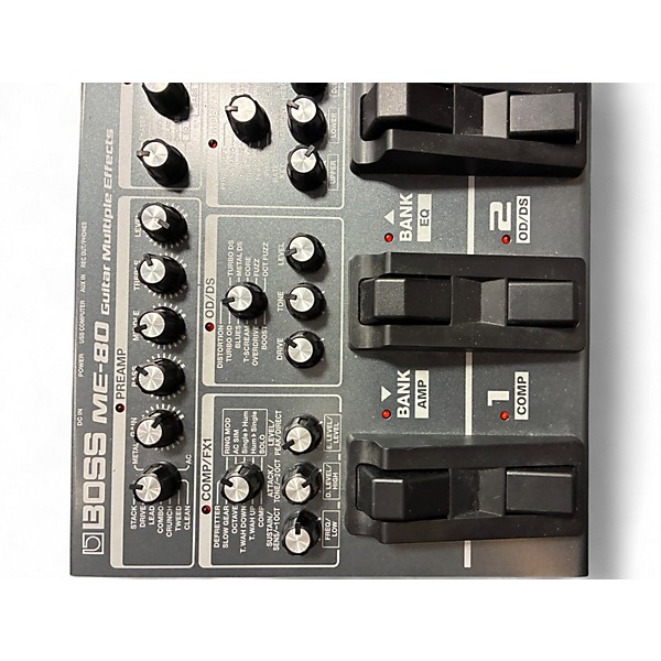 Used BOSS ME80 Guitar Multi Effect Processor