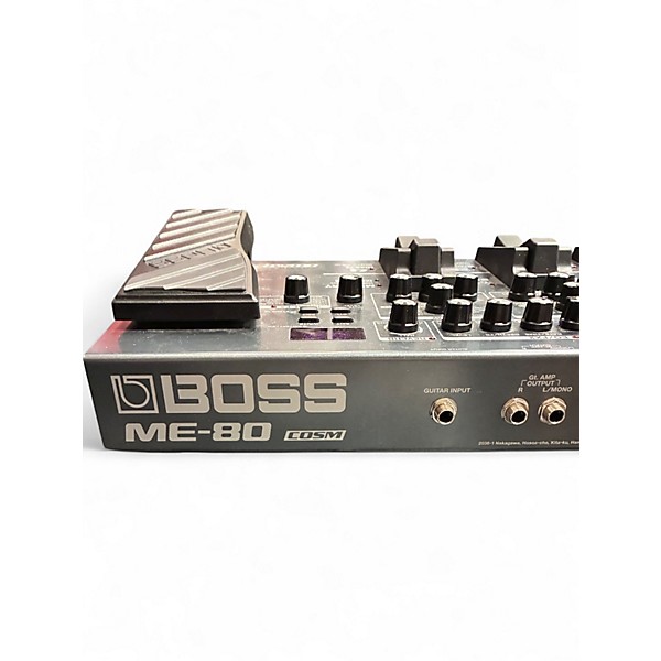 Used BOSS ME80 Guitar Multi Effect Processor
