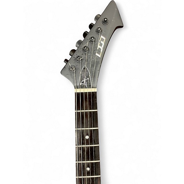 Used ESP LTD James Hetfield Snakebyte Black Solid Body Electric Guitar