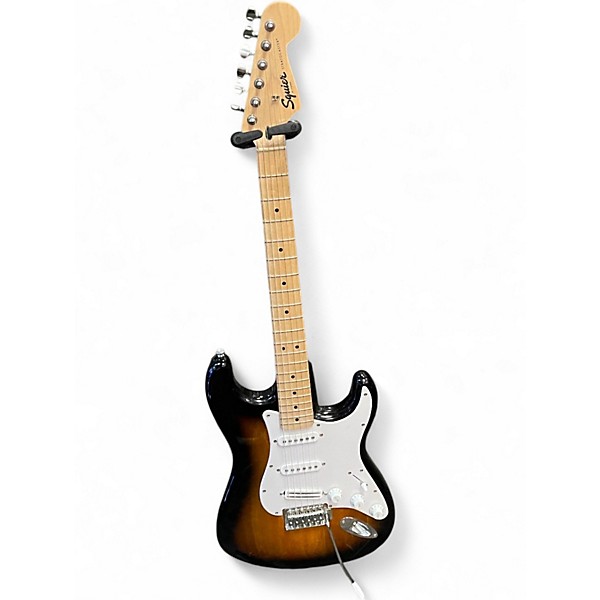 Used Fender squier 2 Color Sunburst Solid Body Electric Guitar