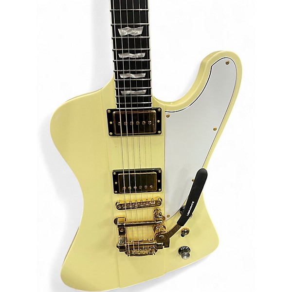 Used ESP LTD Phoenix-1000 Vintage White Solid Body Electric Guitar