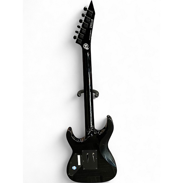Used ESP LTD HORIZON CUSTOM 87 Black Solid Body Electric Guitar