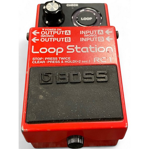 Used BOSS RC1 Loop Station Pedal