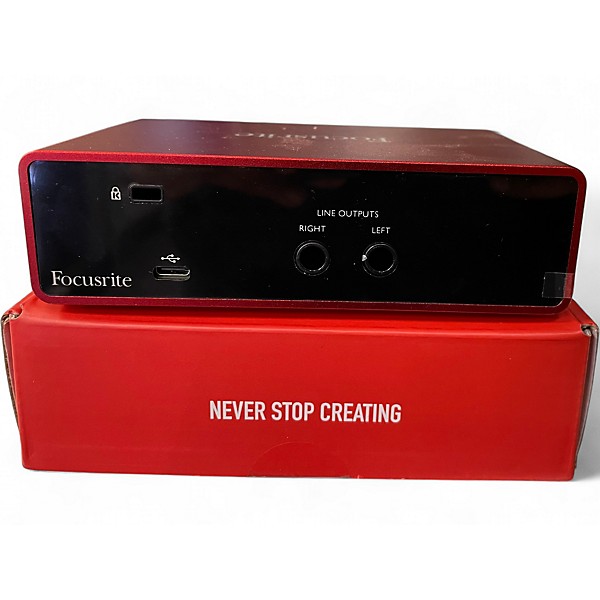 Used Focusrite Scarlett Solo Gen 3 Audio Interface