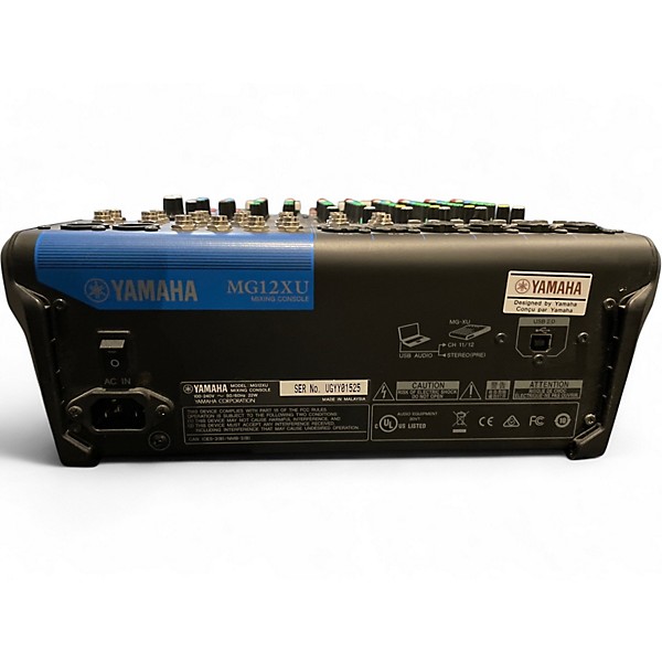 Used Yamaha MG12XU Unpowered Mixer