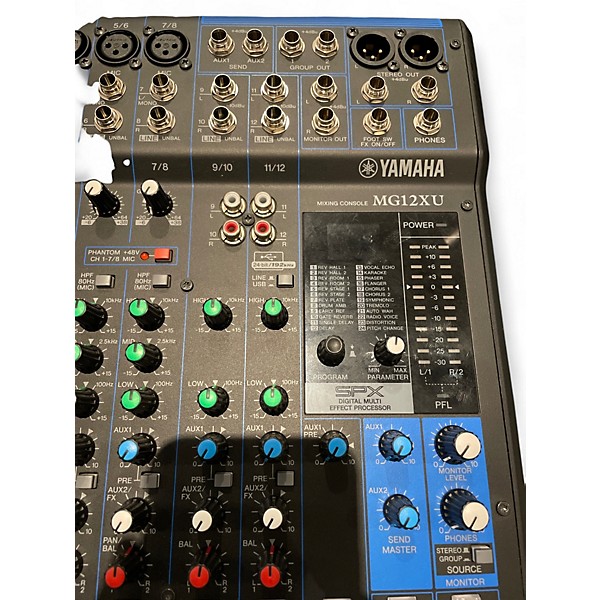 Used Yamaha MG12XU Unpowered Mixer