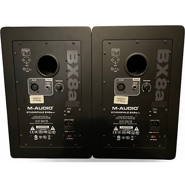Used M-Audio BX8A Pair Powered Monitor