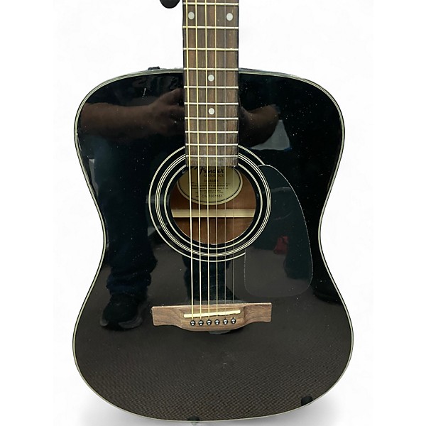 Used Fender DG60 Black Acoustic Guitar