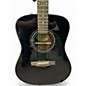 Used Fender DG60 Black Acoustic Guitar