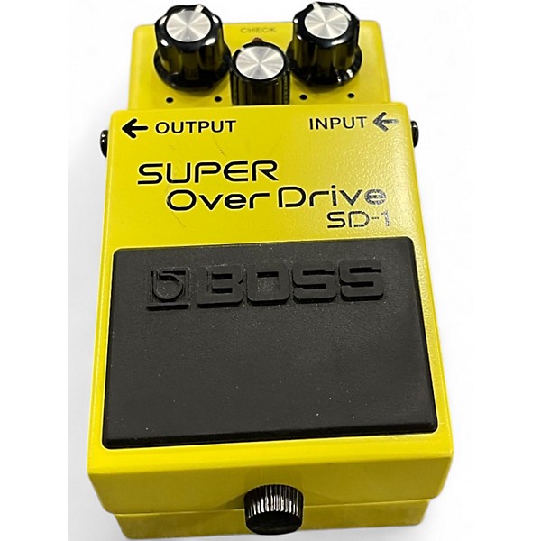 Used BOSS SD1 Super Overdrive Effect Pedal