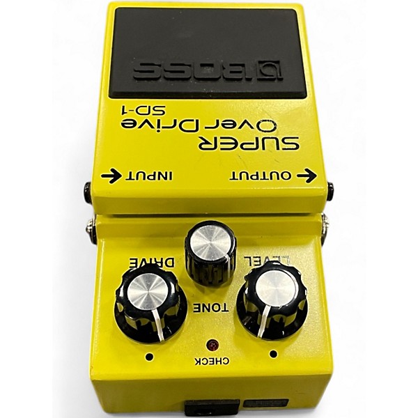 Used BOSS SD1 Super Overdrive Effect Pedal