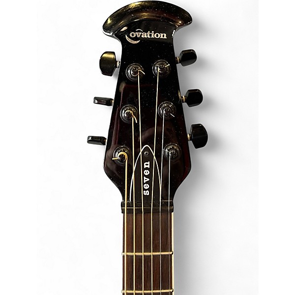 Used Ovation Celebrity MT37 - Mick Thompson Signature Black Acoustic Guitar