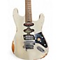 Used EVH Frankenstein Series Relic White Solid Body Electric Guitar