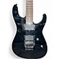 Used ESP M-II with Floyd Rose Black Solid Body Electric Guitar