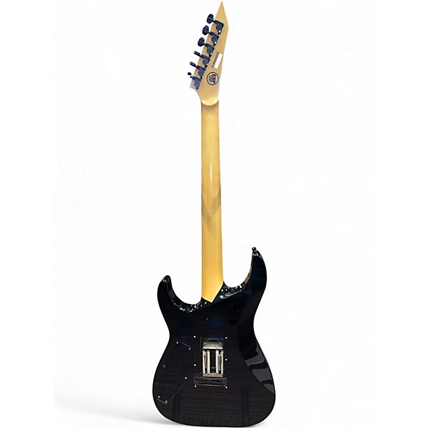 Used ESP M-II with Floyd Rose Black Solid Body Electric Guitar