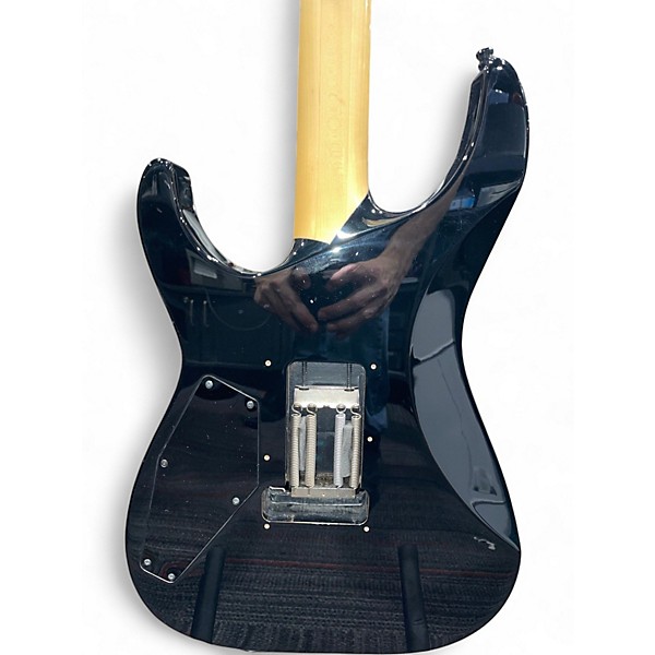 Used ESP M-II with Floyd Rose Black Solid Body Electric Guitar