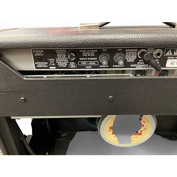 Used Fender 1965 deluxe reverb reissue Tube Guitar Combo Amp