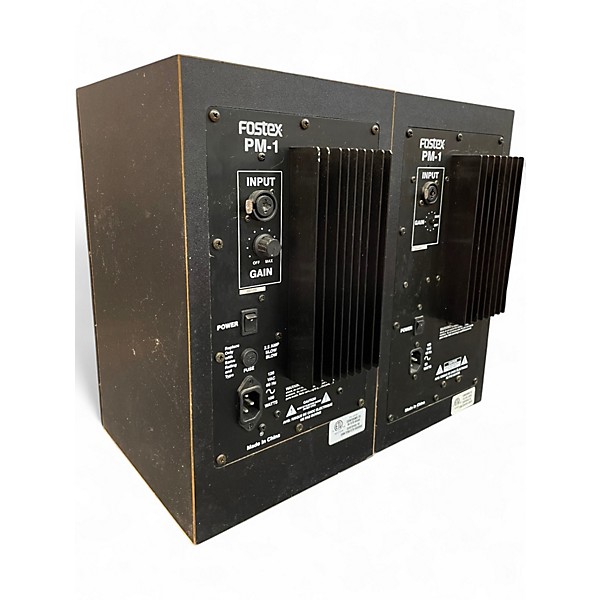 Used Fostex PM-1 PAIR Powered Monitor