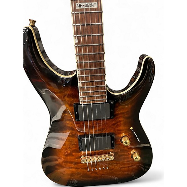 Used ESP MH350NT Tobacco Solid Body Electric Guitar