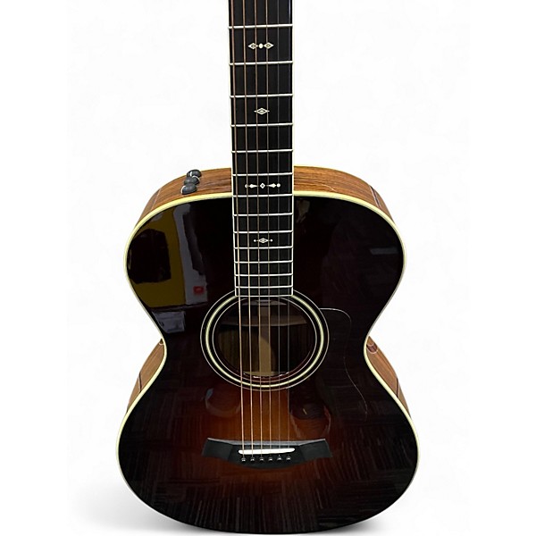 Used Taylor 712E 12-Fret Tobacco Burst Acoustic Electric Guitar