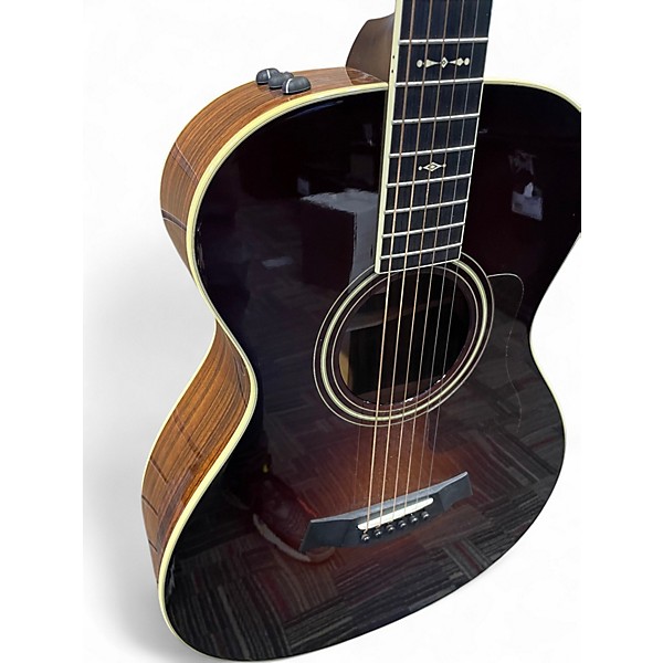 Used Taylor 712E 12-Fret Tobacco Burst Acoustic Electric Guitar