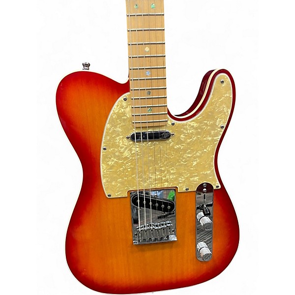 Used Fender American Deluxe Telecaster Sienna Sunburst Solid Body Electric Guitar