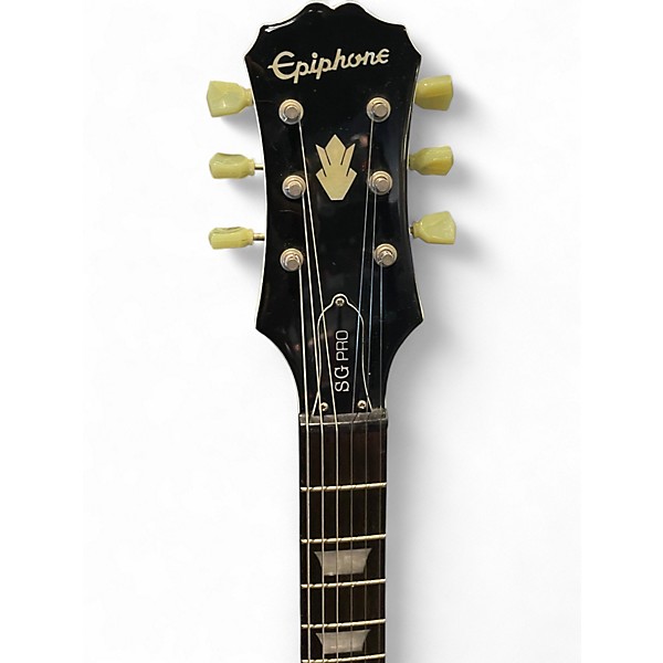 Used Epiphone SG Pro White Solid Body Electric Guitar