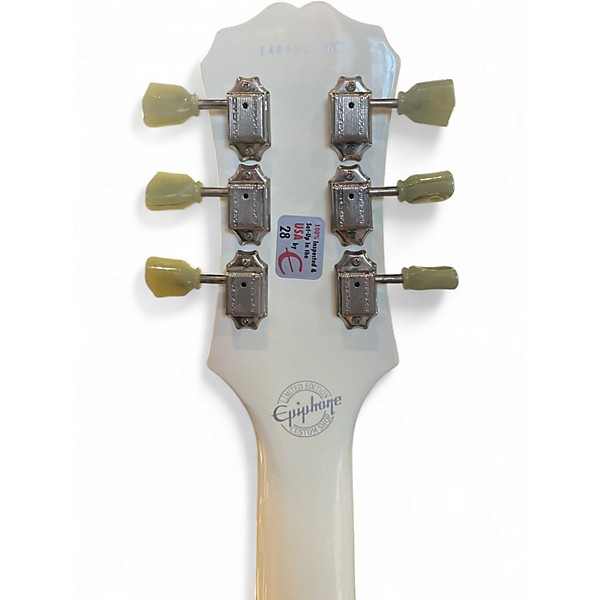 Used Epiphone SG Pro White Solid Body Electric Guitar