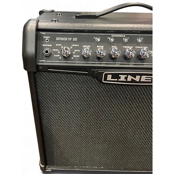 Used Line 6 Spider IV 30W 1x12 Guitar Combo Amp