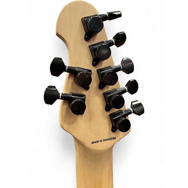 Used Sterling by Music Man JP70 John Petrucci Signature BLACK Solid Body Electric Guitar