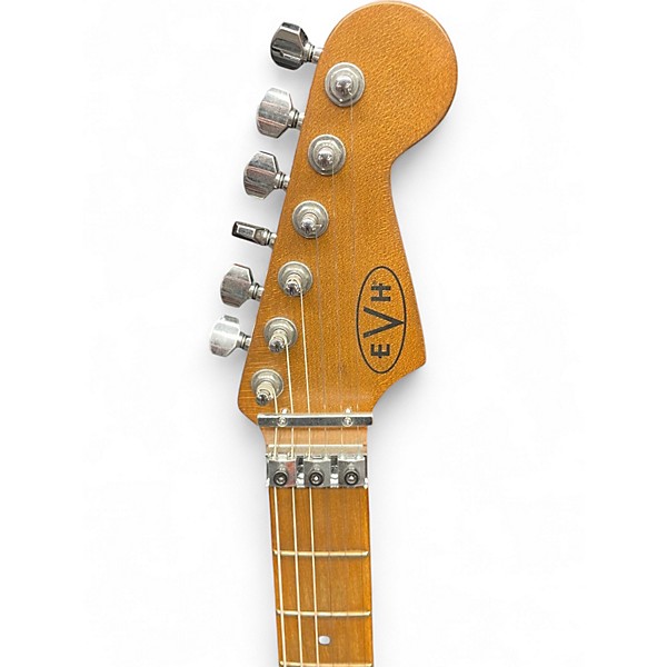 Used EVH FRANKENSTEIN Silverburst Solid Body Electric Guitar