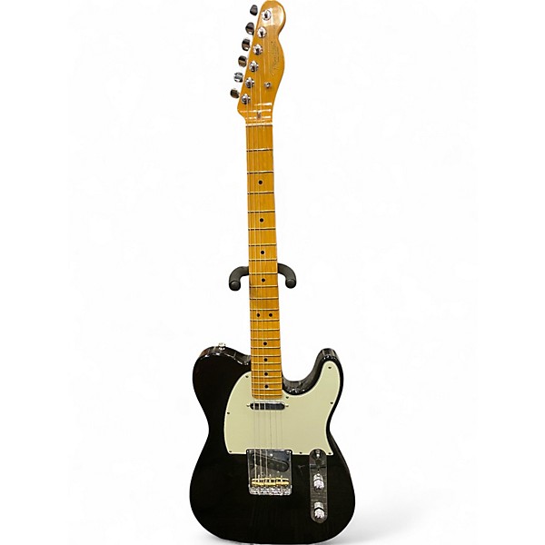 Used Fender American Professional II Telecaster Black Solid Body Electric Guitar