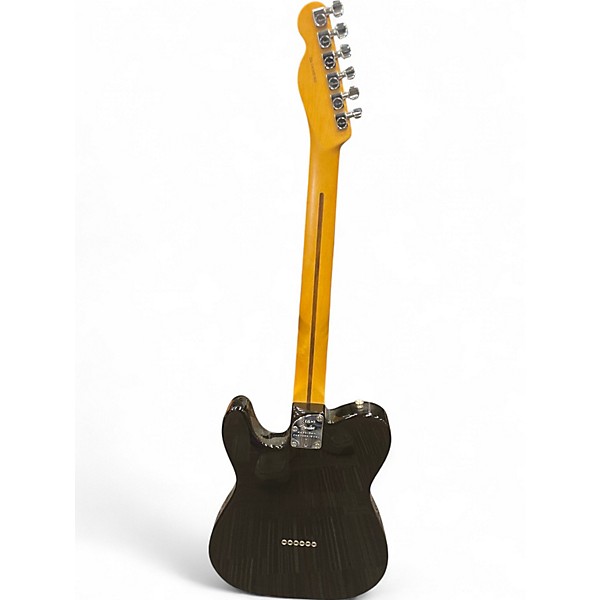 Used Fender American Professional II Telecaster Black Solid Body Electric Guitar