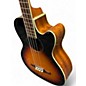 Used Fender FA450CE 3 Tone Sunburst Acoustic Bass Guitar