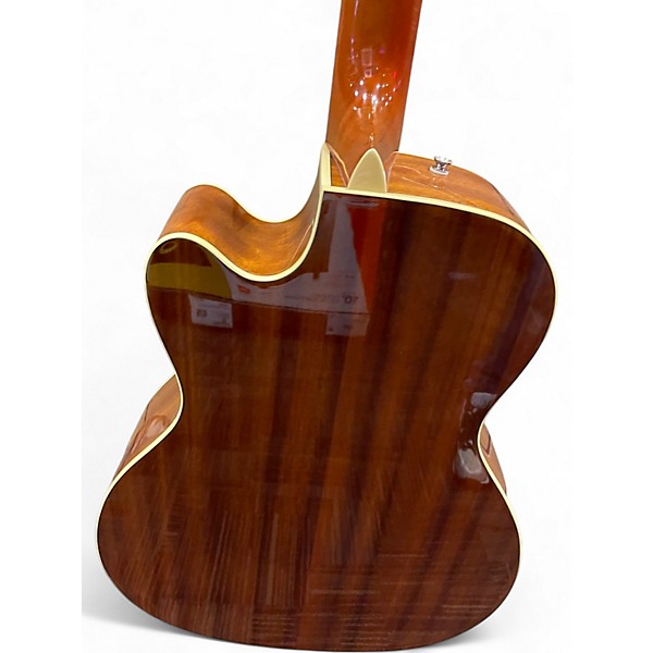 Used Fender FA450CE 3 Tone Sunburst Acoustic Bass Guitar