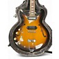 Used Epiphone Casino Left Handed 2 Color Sunburst Hollow Body Electric Guitar