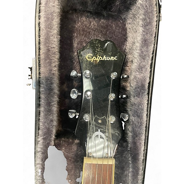 Used Epiphone Casino Left Handed 2 Color Sunburst Hollow Body Electric Guitar