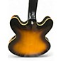 Used Epiphone Casino Left Handed 2 Color Sunburst Hollow Body Electric Guitar