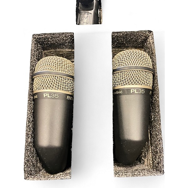 Used Electro-Voice PL Series 7 Piece Drum Mic Kit Drum Microphone