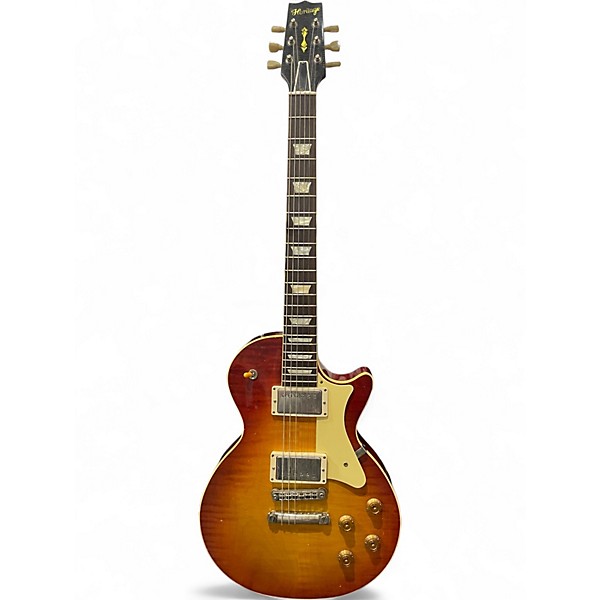 Used 2023 Heritage H150CC DIRTY LEMON BURST Solid Body Electric Guitar