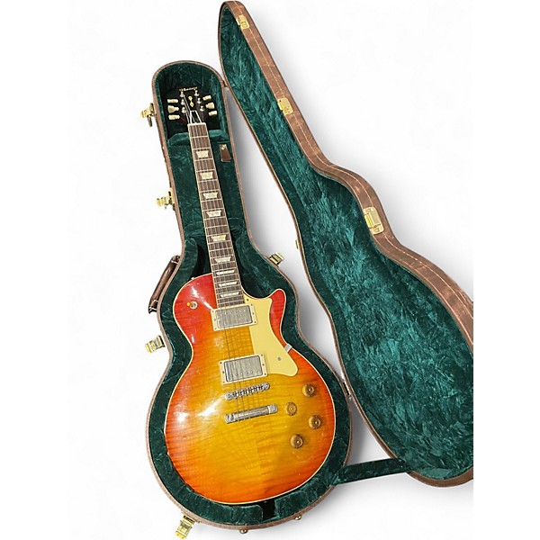 Used 2023 Heritage H150CC DIRTY LEMON BURST Solid Body Electric Guitar
