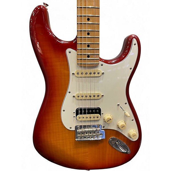 Used Fender Player Stratocaster HSS Sienna Sunburst Solid Body Electric Guitar